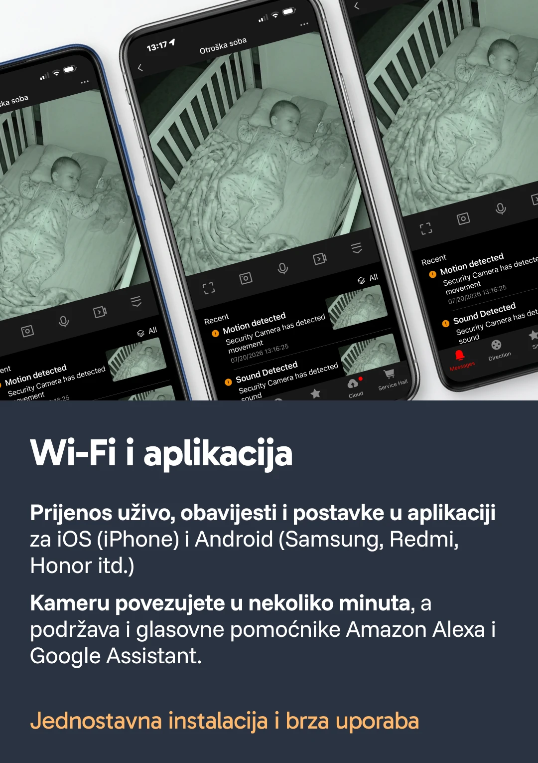 Lumi BabySecure C7 41 Lumi BabySecure C7 41 Elektronska varuška